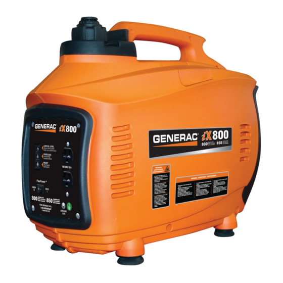 Generac Power Systems iX800 iX SERIES Specification