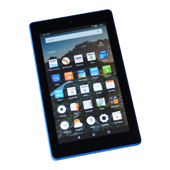 Amazon Kindle 7th Generation Quick Setup Manual