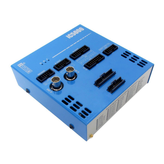 iSystem iC5000 Hardware Reference Manual