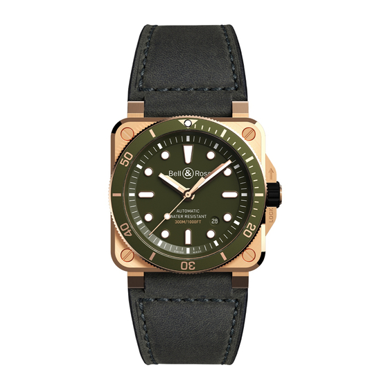 Bell & Ross BR 03-92 DIVER Diving Watch Manuals