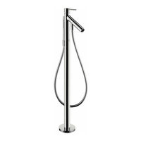 Hans Grohe Axor Starck 10455000 Instructions For Use/Assembly Instructions