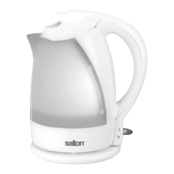 Salton The Northern Lights Quick Start Manual
