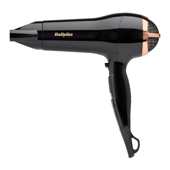 BaByliss ROSE LUSTRE 5736DU Manual