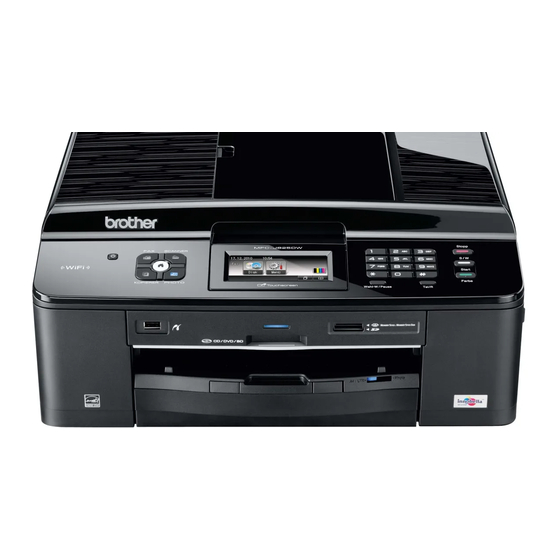 Brother MFC-J825DW Web Connect Manual