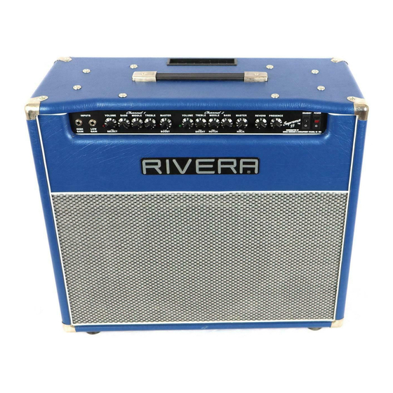 Rivera Suprema 55 Owner's Manual