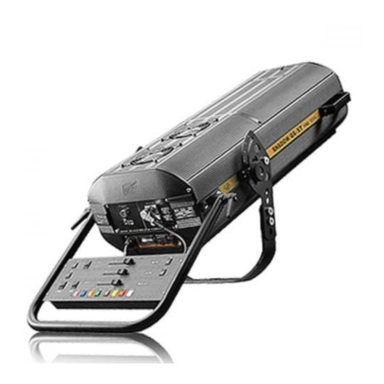 Clay Paky SHADOW QS-ST HMI 1200 Instruction Manual