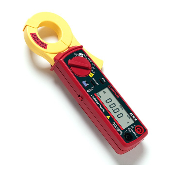 Amprobe AC50A User Manual