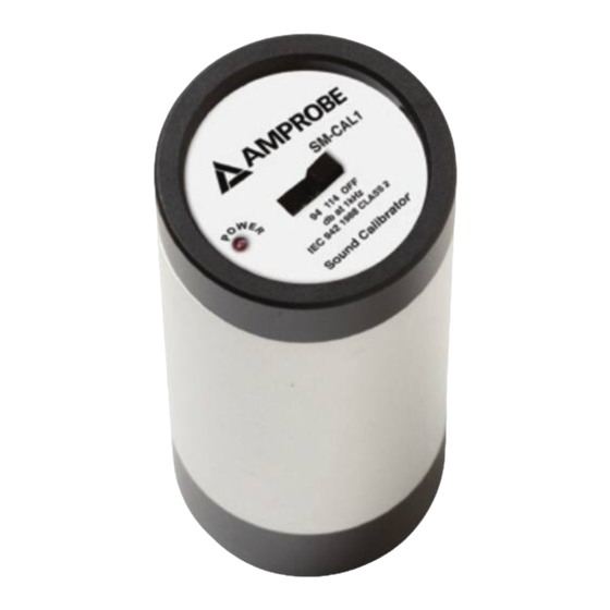 Amprobe SM-CAL1 User Manual