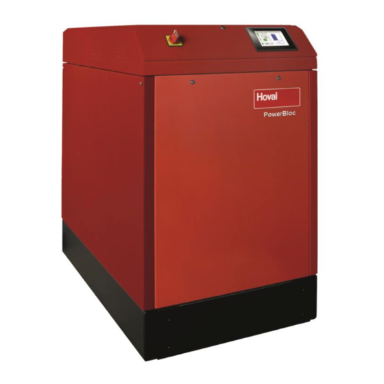 Hoval PowerBloc EG Operating And Installation Manual