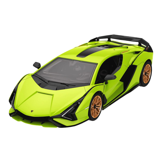 Jamara Lamborghini Sián FKP 37 Instruction