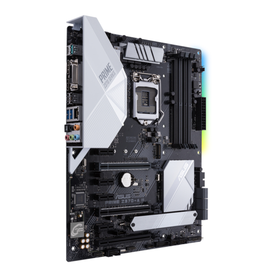 User Manuals: Asus P2/370A LGA1151 ATX Motherboard