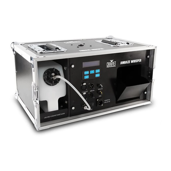 Chauvet Professional Amhaze Whisper User Manual