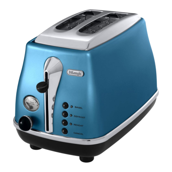 DeLonghi CTO2003.B Manual