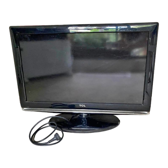 TCL L26E9AD LCD TV Manuals