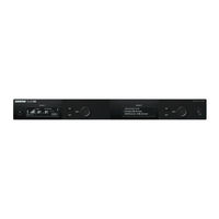 Shure SLX D Series Manual