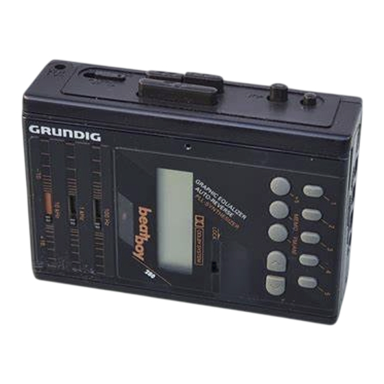 Grundig Beat Boy 280 Service Manual