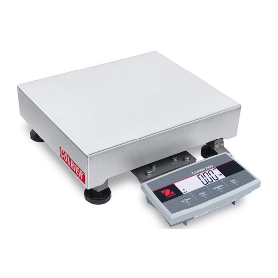 OHAUS Courier 7000 User Manual