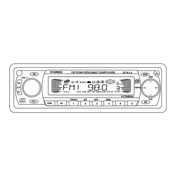 Hyundai H-CDM8065 Instruction Manual