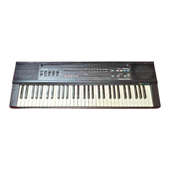 Casio ct 640 hotsell