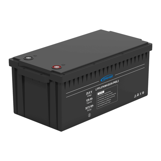 Epever LFP3.07KWH25.6V-P65L2 Manual