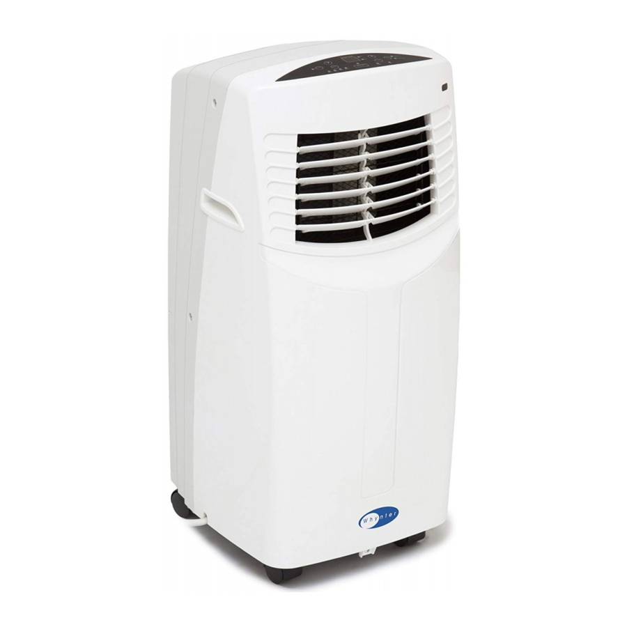 Whynter ECO-FRIENDLY ARC-08WB - AIR CONDITIONER Manual