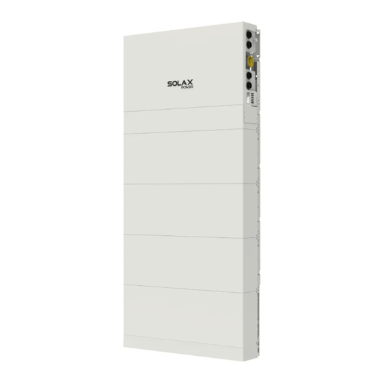 SolaX Power A1-ESS-G2 Quick Installation Manual