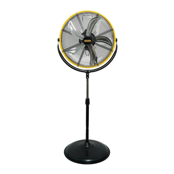 HICFM FAN-PD20A Owner's Manual