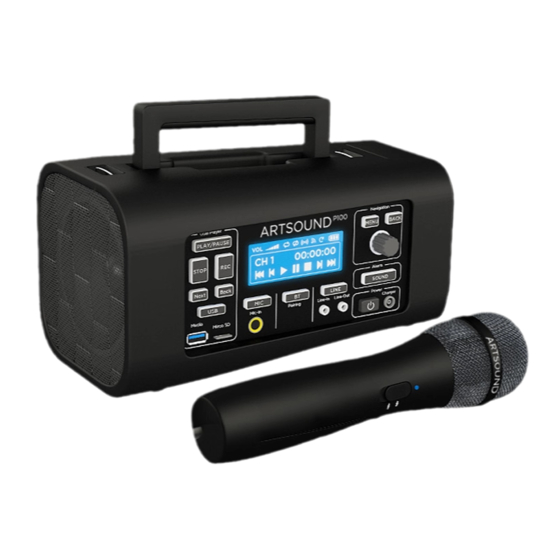 Artsound P100 Manuals