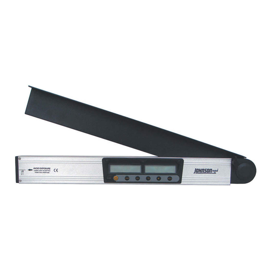 User Manuals: Johnson 40-6065 Digital Laser Level