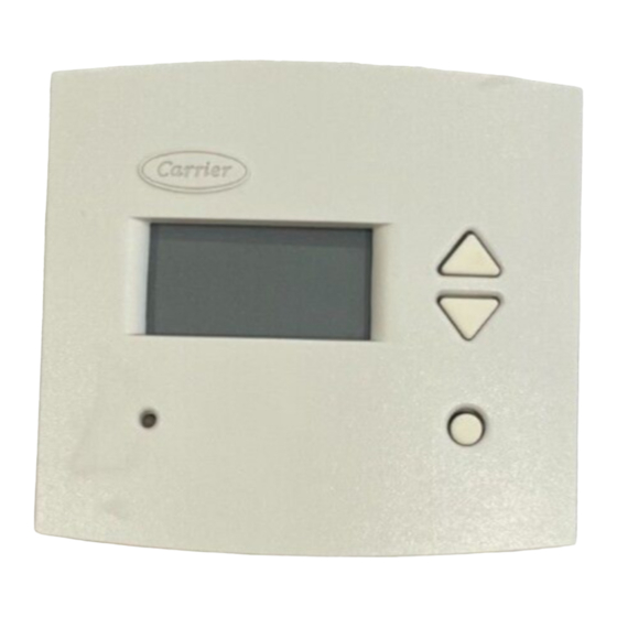 Carrier TSTATCCPS701 Installation Manual