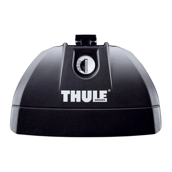 Thule 753000 Instructions Manual