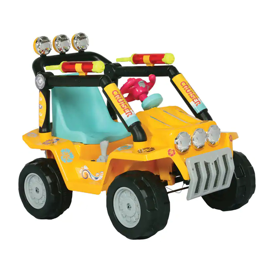 Rollplay Beach Cruiser Owner's Manual And Assembly Instructions