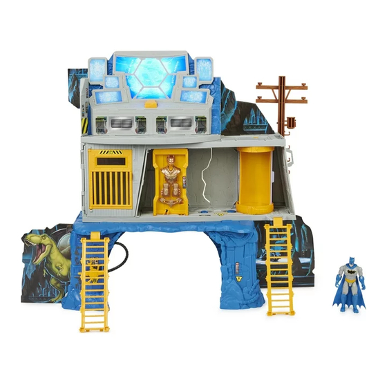 Spin Master DC 3-IN-1 BATCAVE Instructions