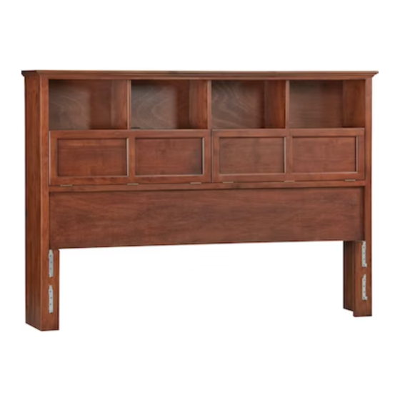 Whittier Wood Furniture McKenzie King 1377FSTh Assembly Instructions Manual