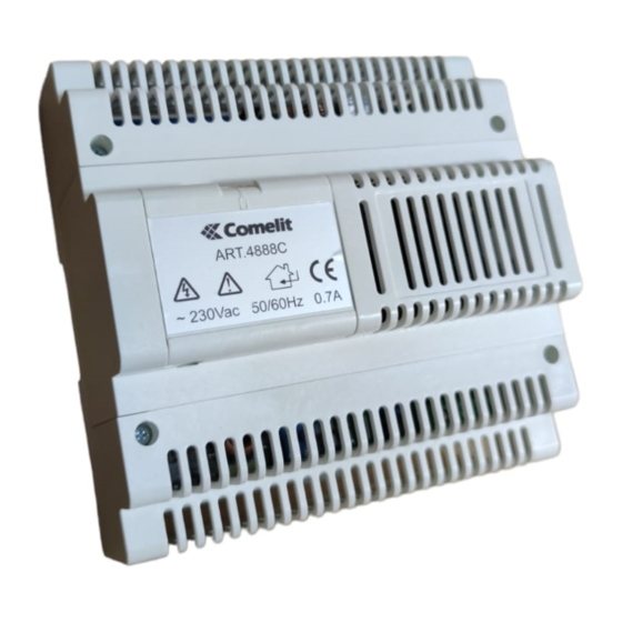 Comelit 4888C Technical Manual