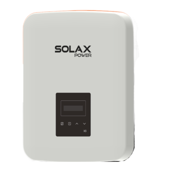 SolaX Power X3-MIC-10KW-G2 Installation Manual