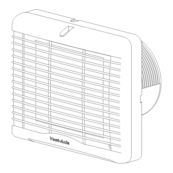 Vent-Axia VA 140 X Installation And Wiring Instructions