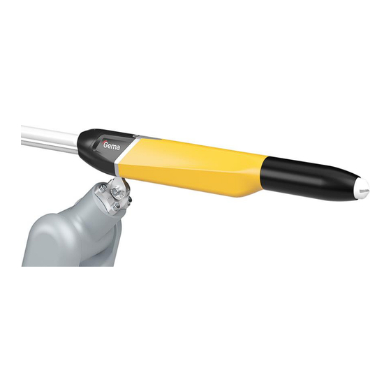 Gema OptiGun GA04-R-P Operating Instructions And Spare Parts List