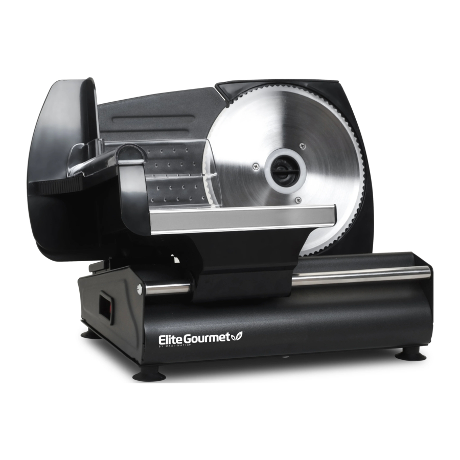 Maxi-Matic Elite Products EMT-625B Manual