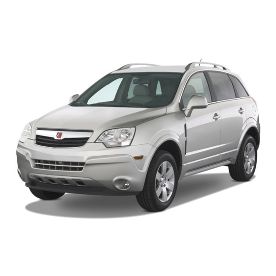 Saturn 2008 Vue Owner's Manual