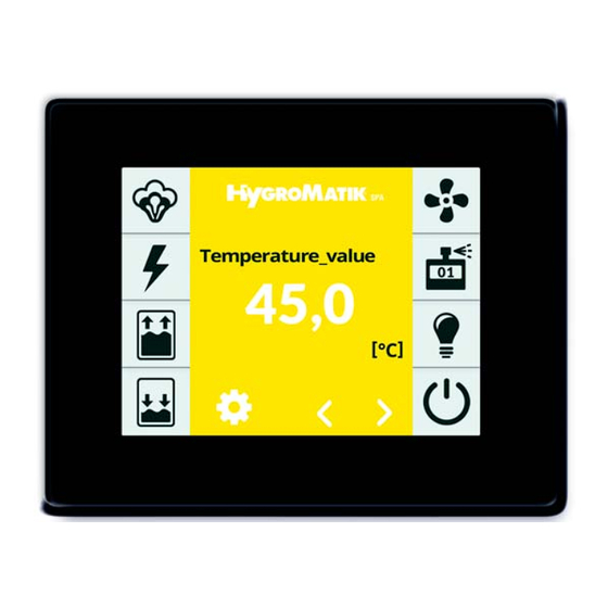 HygroMatik FlexLine Spa Manual