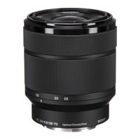 Sony Alpha FE 28-70mm F3.S-S.6 OSS Operating Instructions