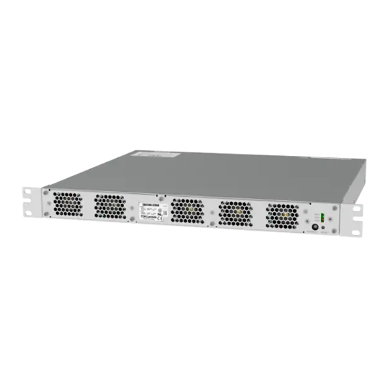 TDK-Lambda EZA2500WW Series Quick Manual