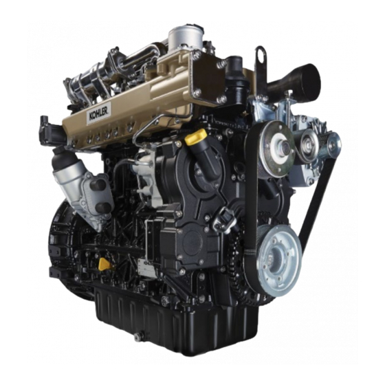 Kohler KDI 1903 TCR Owner's Manual