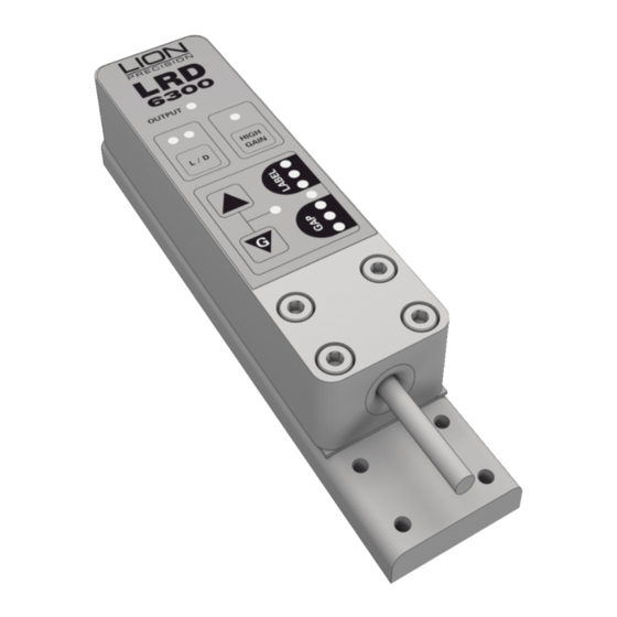Lion Precision LRD6300 User Manual