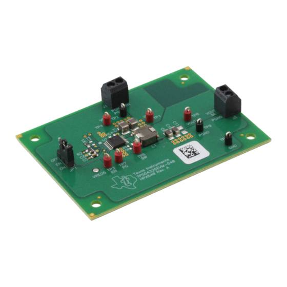 Texas Instruments TPS54326EVM-540 User Manual