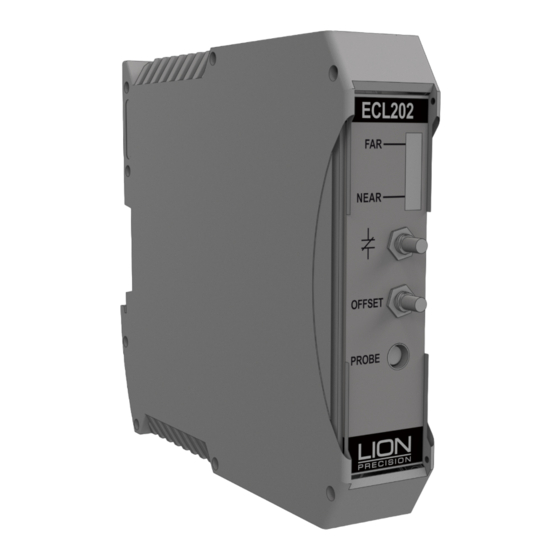 Lion Precision ECL202 User Manual