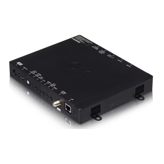 LG STB-600A-UB Owner's Manual