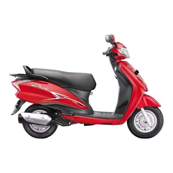 HERO MotoCorp DUET Manual