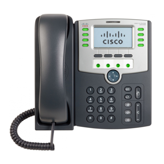 Cisco SPA509G Quick Start Manual